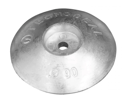 Technoseal Boat Hardware Zinc Rudder / Hull Disc Anode 90mm 3 Technoseal Boat Hardware Zinc Rudder / Hull Disc Anode 90mm