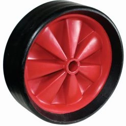 Optiparts Dinghy Hardware Sand-Hopper Solid Rubber Wheel 28 Cm