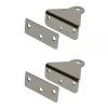 Optiparts Optimist Transom Gudgeon With Backing Plate Kit - Set Dinghy Hardware