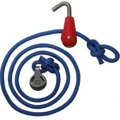 Optiparts Optimist Halyard Complete With Ex1340 Block Dinghy Hardware