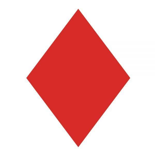 Optiparts Red Rhombus Sail Logo Dinghy Hardware 3 Optiparts Red Rhombus Sail Logo Dinghy Hardware