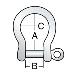 Harken Bow Shackles Yacht Equipment