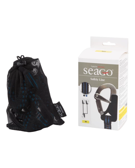 Seago Safety Line 3 Safety Hooks Elasticated Webbing 4 Seago Safety Line 3 Safety Hooks Elasticated Webbing