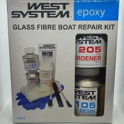 Cleaning & Maintenance West System Epoxy Glass Fiber Boat Repair Kit (Ireland Only)