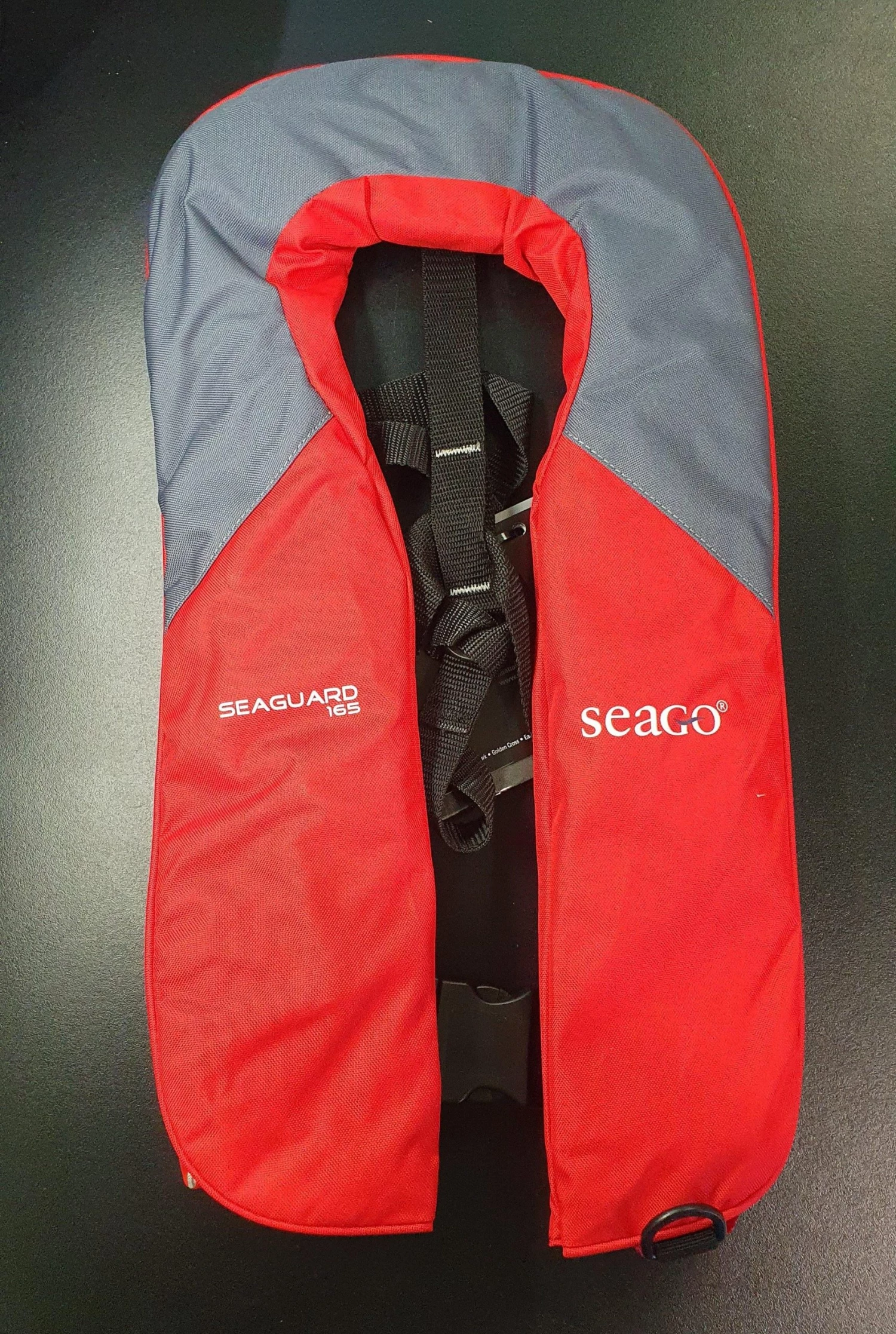 Seago Seaguard Auto 165N Lifejacket With Crotch Strap NO Harness Safety 5 Seago Seaguard Auto 165N Lifejacket With Crotch Strap NO Harness Safety