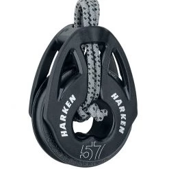 Harken 57mm Carbo T2 Single Soft Attach Block 2152 Yacht Equipment