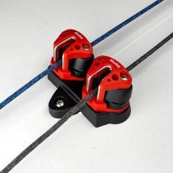 Optiparts Dinghy Hardware Cleat Plate For Cunningham And Outhaul For Laser®