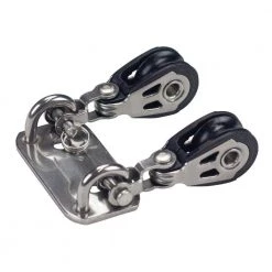 Optiparts Laser® Block Plate With 20mm Harken Blocks