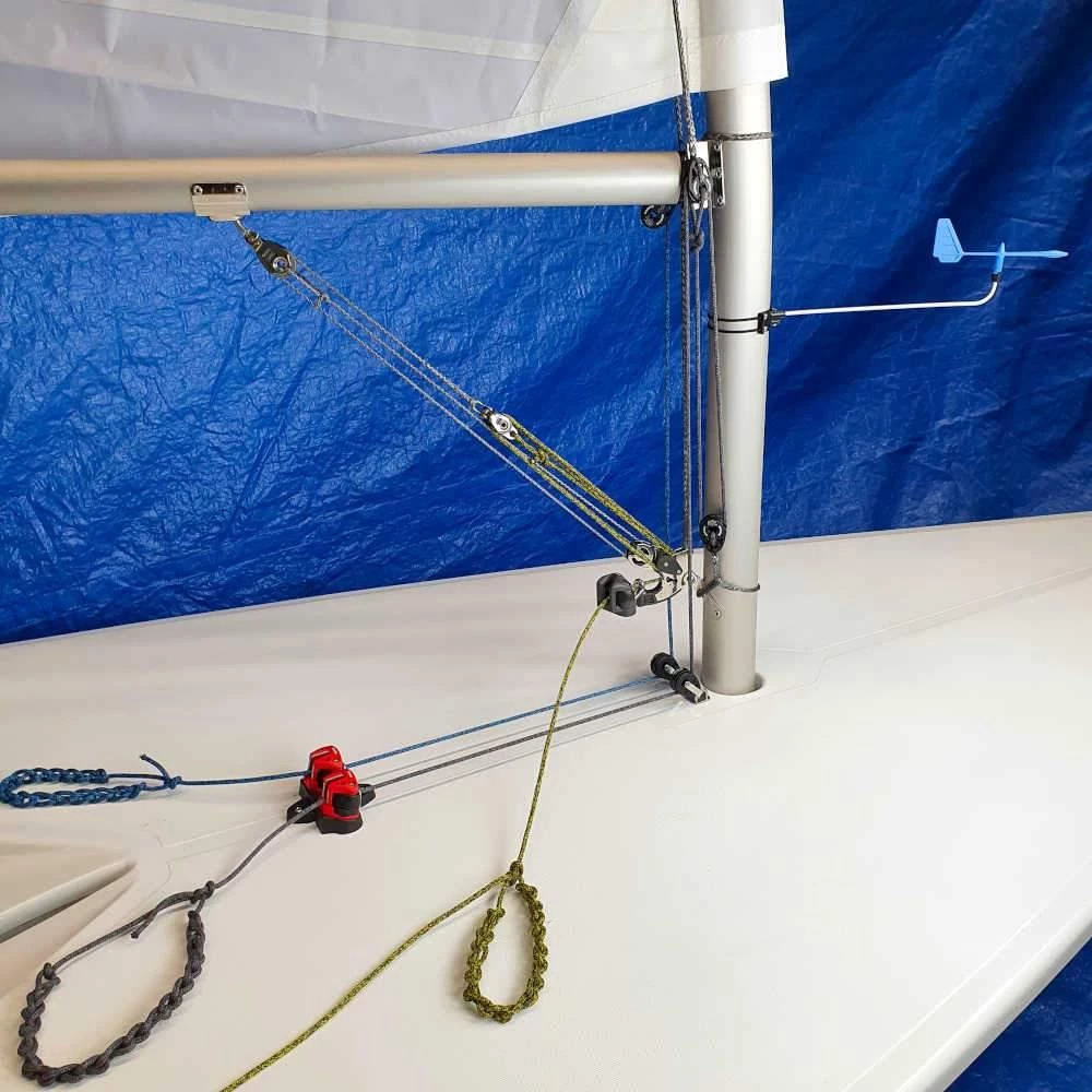 Optiparts 6:1 Racing Cunningham For Laser 4.7 & Radial Dinghy Hardware 4 Optiparts 6:1 Racing Cunningham For Laser 4.7 & Radial Dinghy Hardware