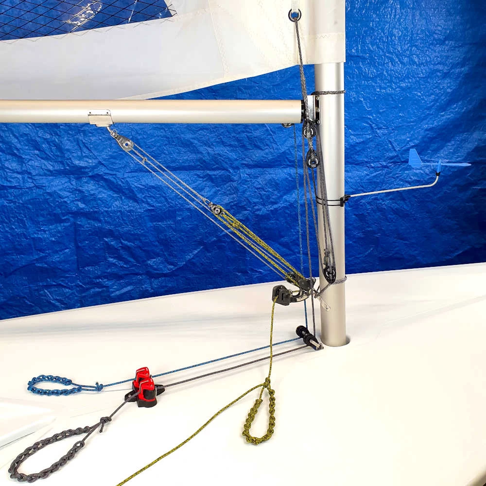 Optiparts Dinghy Hardware 8:1 Racing Cunningham For Laser / ILCA MK2 8 Optiparts Dinghy Hardware 8:1 Racing Cunningham For Laser / ILCA MK2