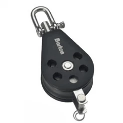Barrus Barton Size 1 Single Block With Swivel And Beckett N01131 Yacht Equipment