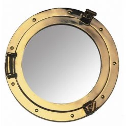 Nauticalia Nautical Gifts Brass Porthole Mirror 20cm