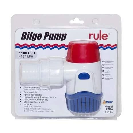 CH Marine Rule 1100 Bilge Pump Round Cleaning & Maintenance 3 CH Marine Rule 1100 Bilge Pump Round Cleaning & Maintenance