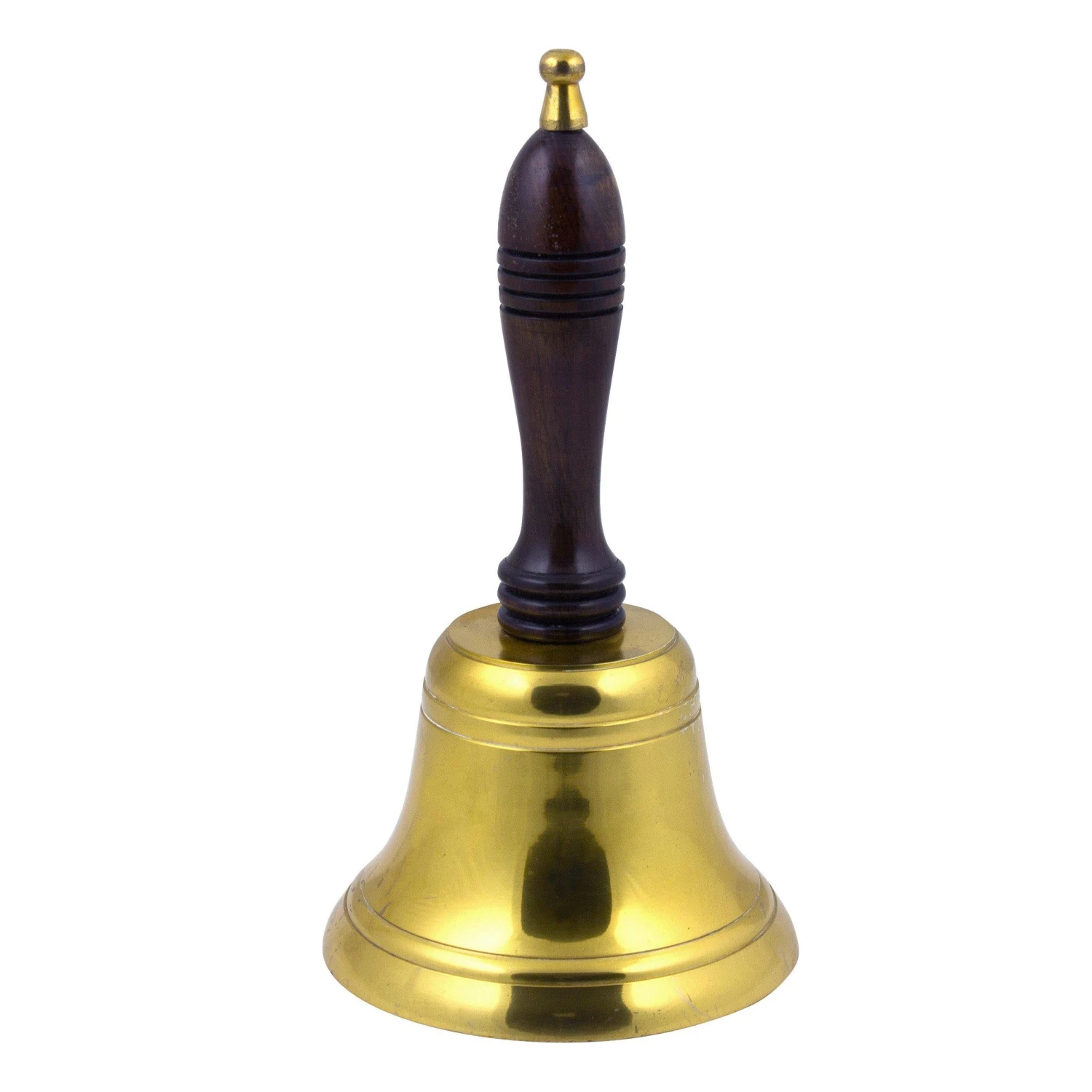 Nauticalia Brass Ship's Hand Bell 4 Nauticalia Brass Ship's Hand Bell