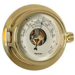 Nauticalia Riviera Brass Barometer Nautical Gifts
