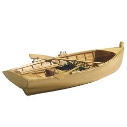 Nauticalia Nautical Gifts Two-man Skiff Row Boat 30cm