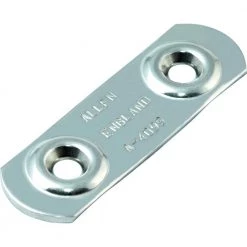 Proboat Allen Stainless Steel Toe Strap Plate (2 Pack) Dinghy Hardware