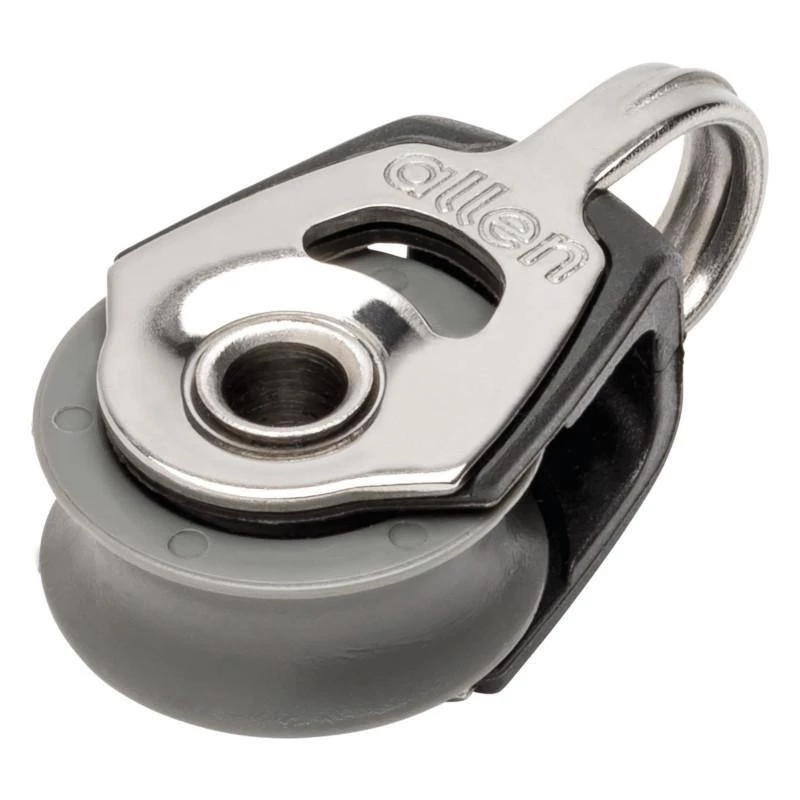 Proboat Blocks Allen 20mm Single Eco Block With Fixed Eye 3 Proboat Blocks Allen 20mm Single Eco Block With Fixed Eye