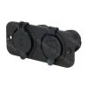 Marathon YIS Marine Dual Port Flush Mount Socket - 12v Power 1 Marathon YIS Marine Dual Port Flush Mount Socket - 12v Power