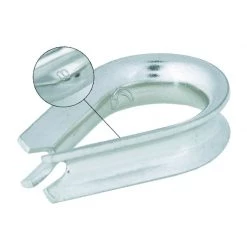 Proboat Blue Wave Stainless Steel Thimbles Yacht Equipment