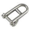 Proboat Stainless Steel Key Pin Shackle With Bar Yacht Equipment