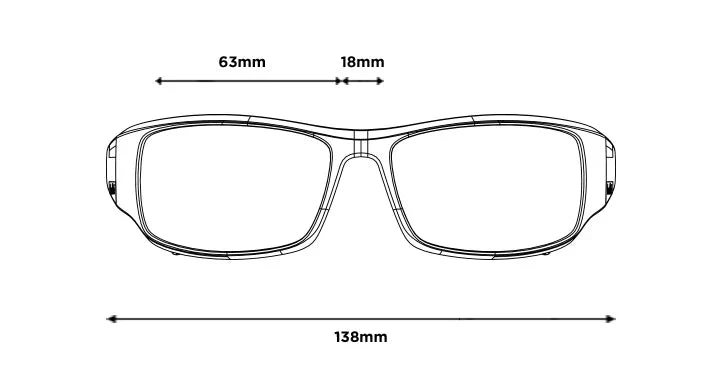 Accessories Bollé KING Black Matte HD TNS POL 8 Accessories Bollé KING Black Matte HD TNS POL