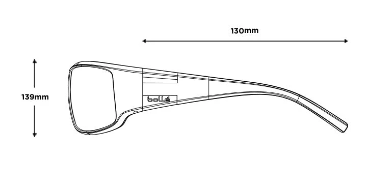 Accessories Bollé KING Black Matte HD TNS POL 7 Accessories Bollé KING Black Matte HD TNS POL