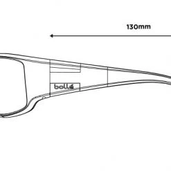 Accessories Bollé KING Black Crystal Matte Volt+ Pol