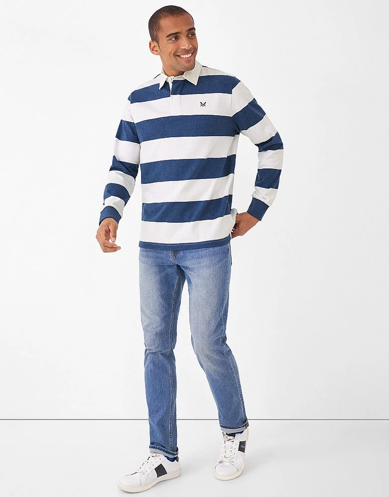 Crew Clothing Crew Heritage Stripe Rugby Casual Wear 4 Crew Clothing Crew Heritage Stripe Rugby Casual Wear
