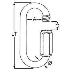 Proboat Load Stamped Stainless Steel Rapide Link Other Dinghies