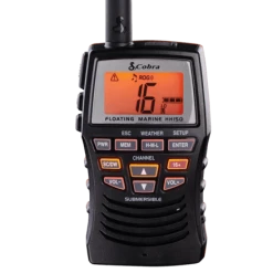 Marine Distributors.ie Cobra HH150 Floating VHF Radio