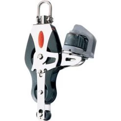 IMP Ronstan 40mm Ball Bearing Fiddle Block With Cleat And Becket Yacht Equipment