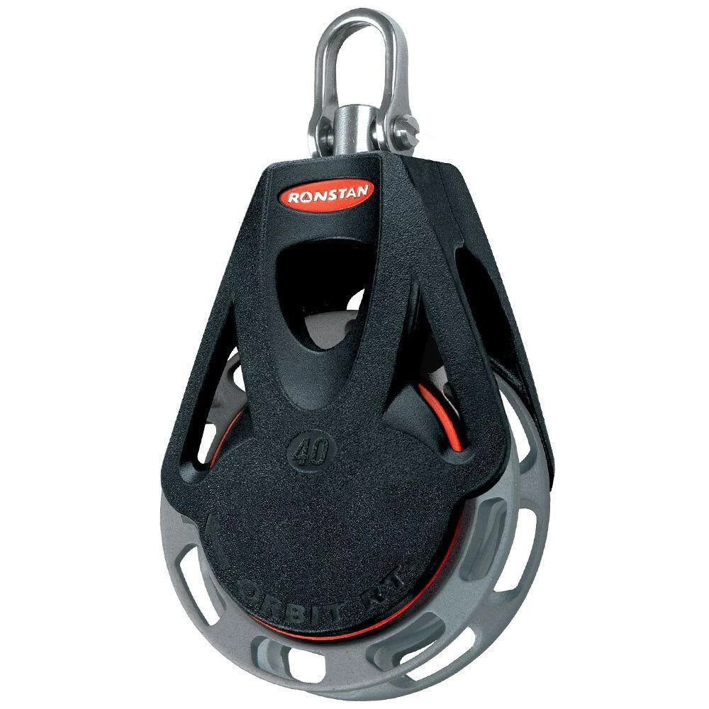 IMP Yacht Equipment Ronstan 40mm RT Orbit Block, Single, Auto, Swivel Head 3 IMP Yacht Equipment Ronstan 40mm RT Orbit Block, Single, Auto, Swivel Head