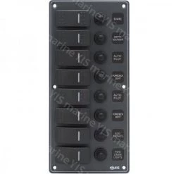 Marathon YIS Marine Aluminum Water-resistant Switch Panel