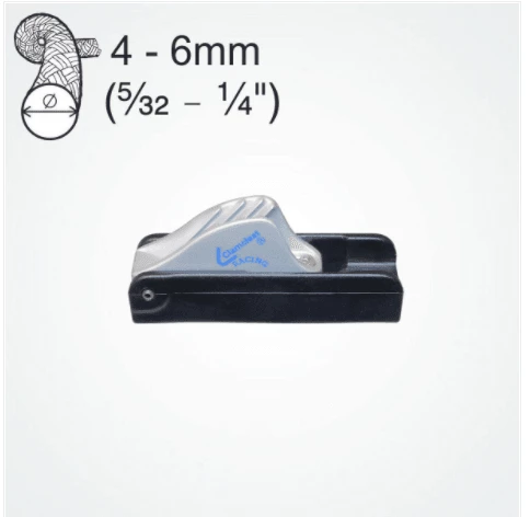 Harken Cleats & Clutches Clamcleat Auto Release Racing Mini Cleat CL257 3 Harken Cleats & Clutches Clamcleat Auto Release Racing Mini Cleat CL257