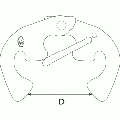 Proboat Other Dinghies Wichard Forged Stainless Steel Sail Prefeeder