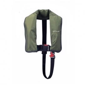 Marathon Waveline Manual Olive Lifejacket With Crotch Strap 3 Marathon Waveline Manual Olive Lifejacket With Crotch Strap