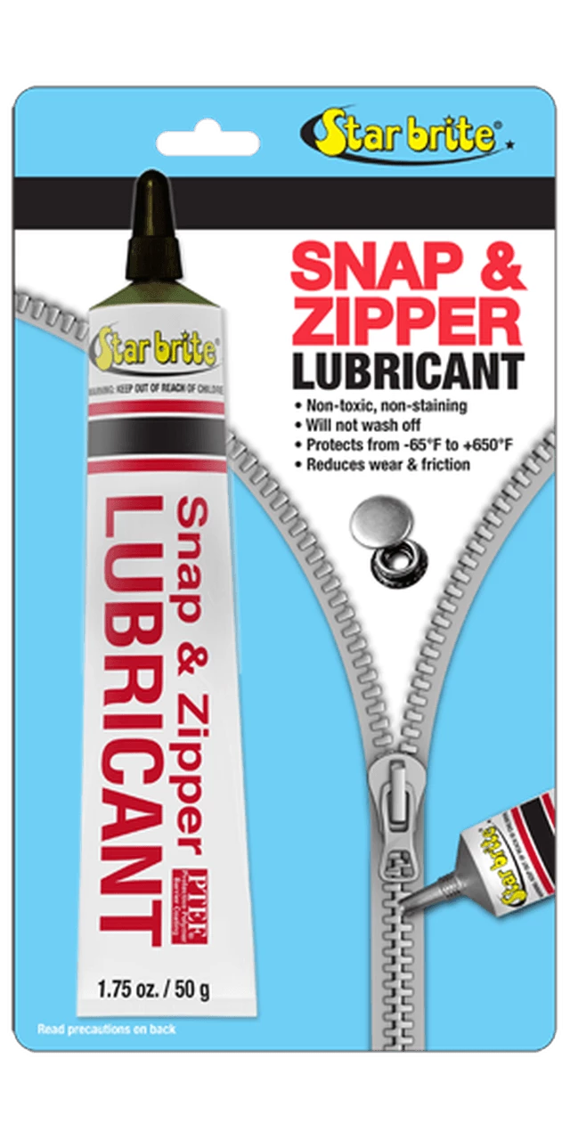 Marathon Starbrite Clear Snap & Zipper Lubricant 3 Marathon Starbrite Clear Snap & Zipper Lubricant