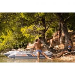 BogBay Aqua Marina Deluxe U-Type (2021) 2.50m Inflatable Dinghy With DWF Air Deck Boat Hardware