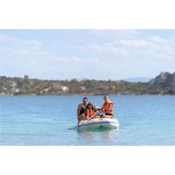BogBay Aqua Marina Deluxe U-Type (2021) 2.50m Inflatable Dinghy With DWF Air Deck Boat Hardware