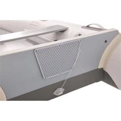 BogBay Aqua Marina Deluxe U-Type (2021) 2.50m Inflatable Dinghy With DWF Air Deck Boat Hardware