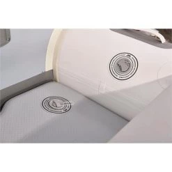 BogBay Aqua Marina Deluxe U-Type (2021) 2.50m Inflatable Dinghy With DWF Air Deck Boat Hardware