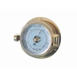 Meridian Zero Brass Channel Barometer Nautical Gifts