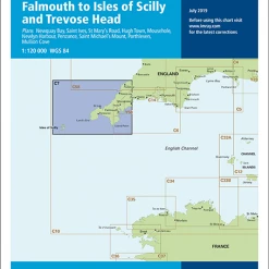 One Ocean Imray C7 Falmouth To Isles Of Scilly And Trevose Head Charts & Navigation