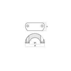 Technoseal Cleaning & Maintenance Shaft Anode, Collar Type