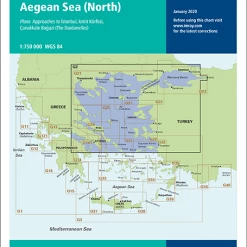 One Ocean Charts & Navigation Imray G2 Aegean Sea (North) Passage Chart