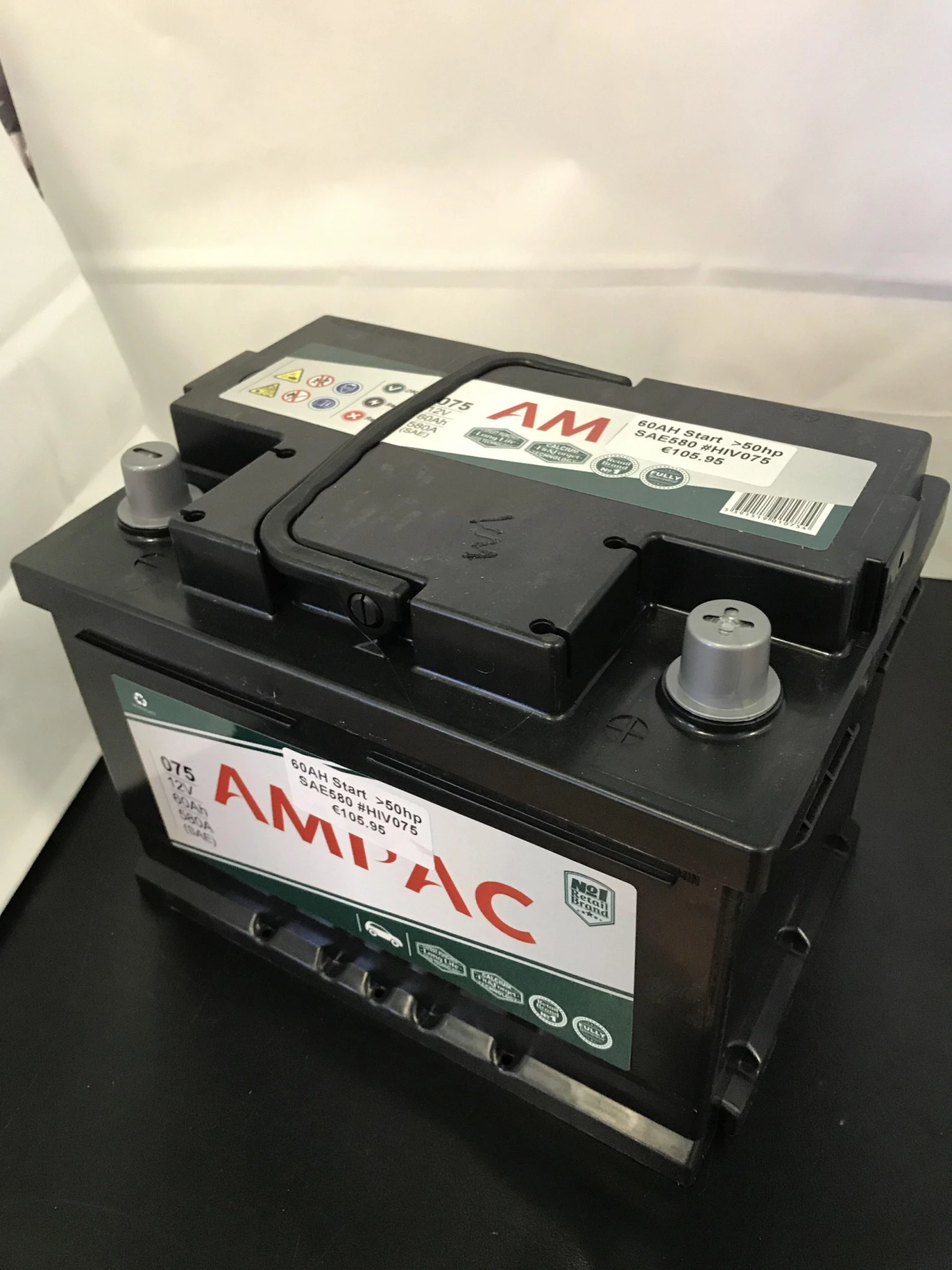 Hi-Volt 60AH Start Battery 12 Volt 075 Boat Hardware 4 Hi-Volt 60AH Start Battery 12 Volt 075 Boat Hardware