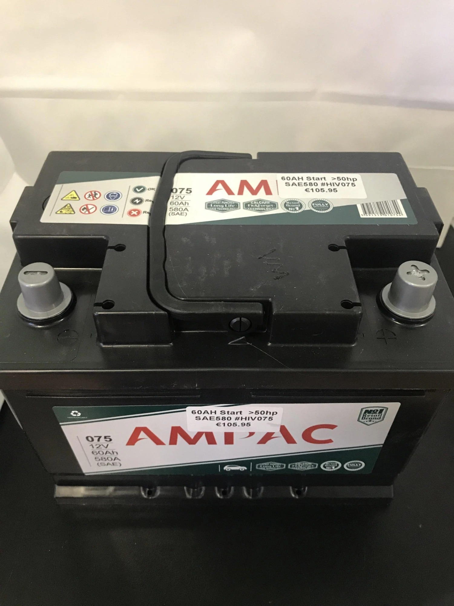 Hi-Volt 60AH Start Battery 12 Volt 075 Boat Hardware 3 Hi-Volt 60AH Start Battery 12 Volt 075 Boat Hardware