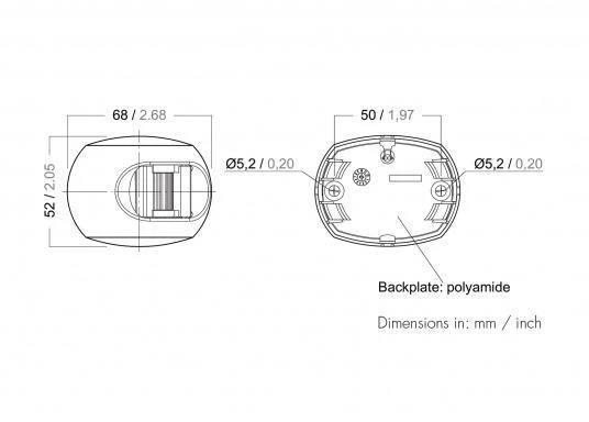 Lindemann Yacht Equipment Aqua Signal Series 34 LED Stern Navigation Light 9 Lindemann Yacht Equipment Aqua Signal Series 34 LED Stern Navigation Light