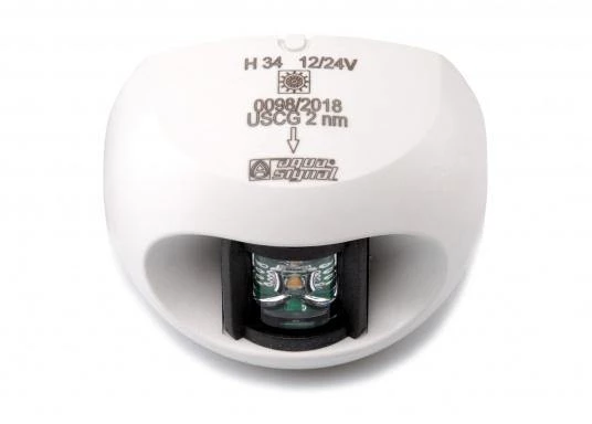 Lindemann Yacht Equipment Aqua Signal Series 34 LED Stern Navigation Light 4 Lindemann Yacht Equipment Aqua Signal Series 34 LED Stern Navigation Light